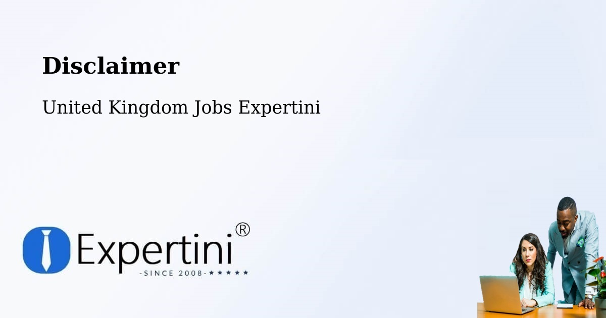 Disclaimer – Kenton - United Kingdom Jobs Expertini